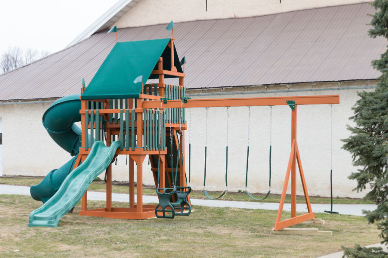 amish swing sets near me